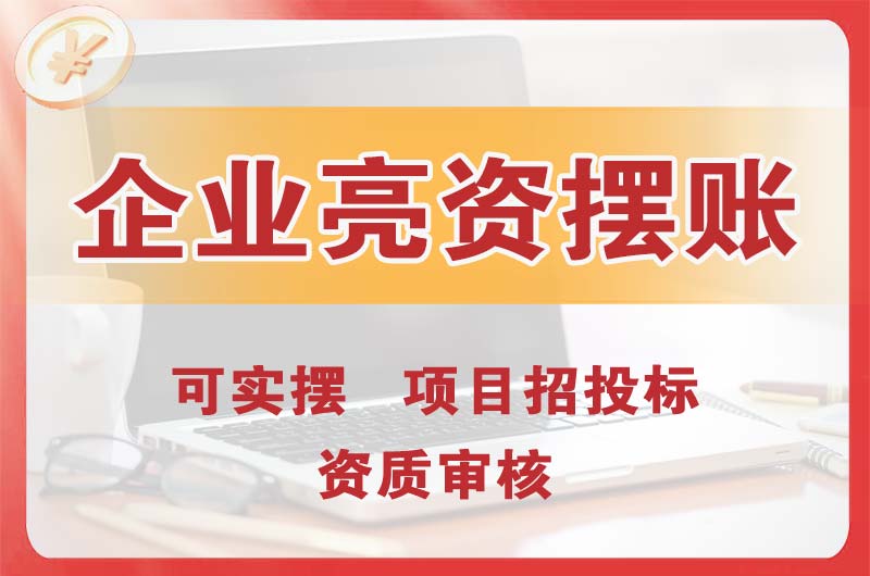 垫江企业亮资摆账