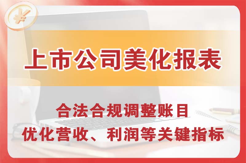 垫江上市公司美化报表